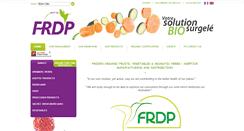 Desktop Screenshot of frozen-organic-vegetables-fruits.com